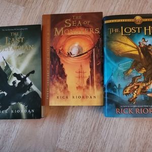 3 Rick Riordan Books